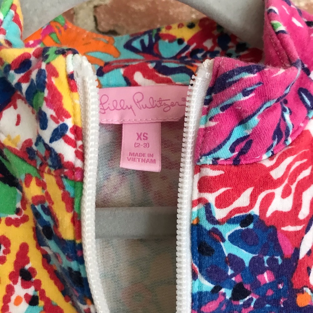 Lilly Pulitzer Quarter Zip Pullover Jacket - Picture 3 of 4